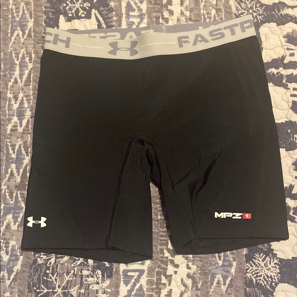 Under Armour Black Softball Padded Shorts